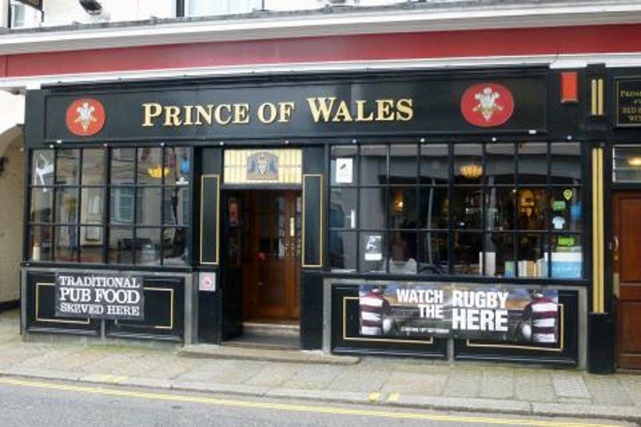 Prince Of Wales Hotel Falmouth Buitenkant foto