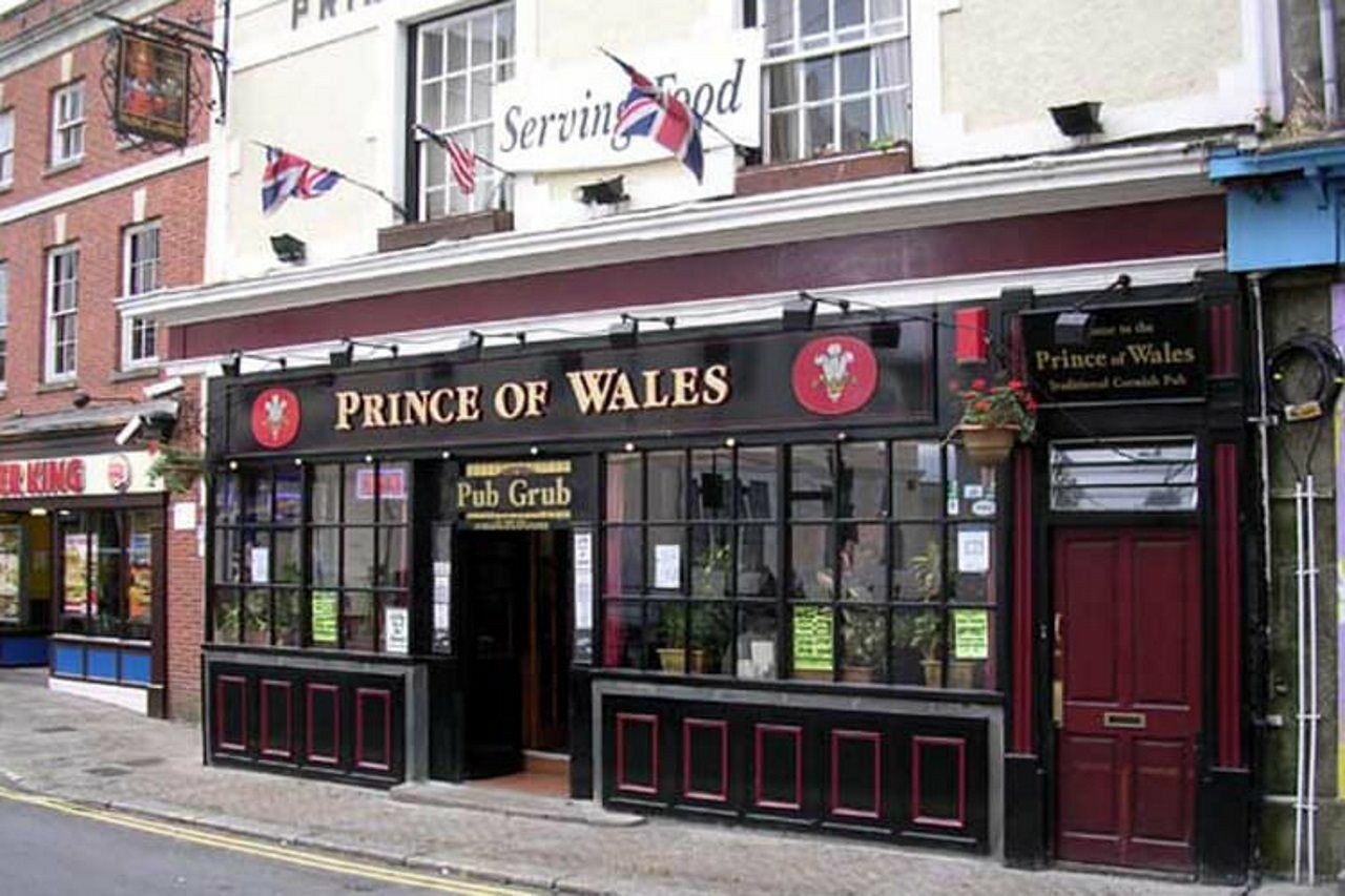 Prince Of Wales Hotel Falmouth Buitenkant foto